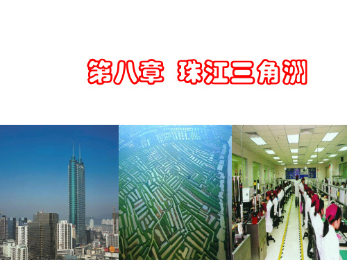 粤教版  八年级下册地理   第八章  珠江三角洲