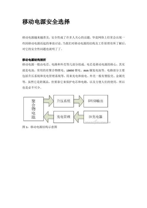 移动电源安全选择