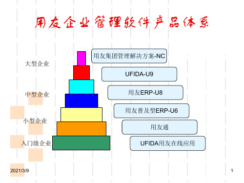 用友ERPU8简介及系统管理PPT课件