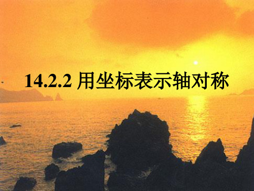用坐标表示轴对称PPT教学课件