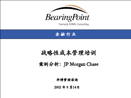 案例分析：JP+Morgan+Chase+