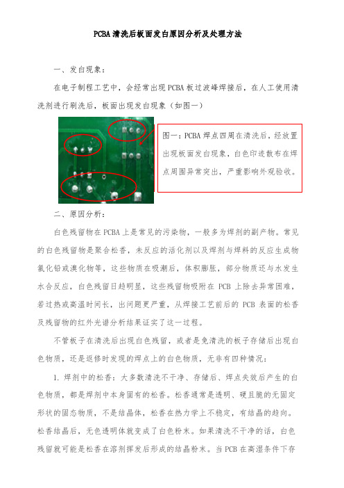 洗板水发白