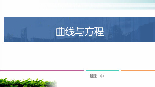 《曲线与方程》ppt人教版1
