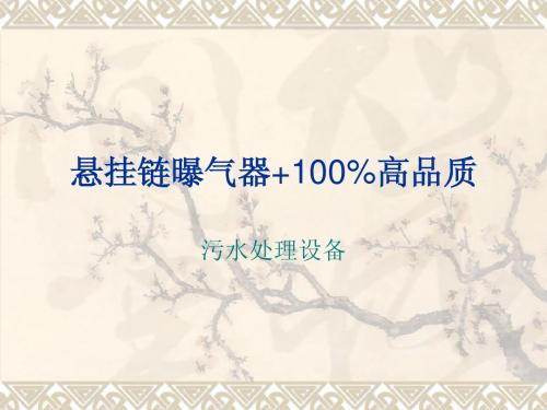提升式悬挂链曝气器+100%质量可靠【石家庄建大】