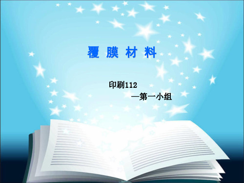 覆  膜  工  艺