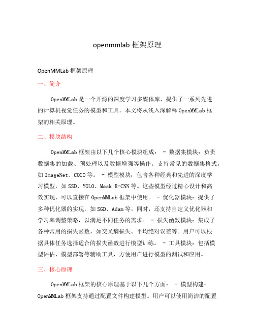 openmmlab框架原理