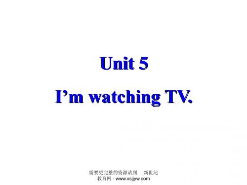 (精品课件)人教版英语七年级下册Unit 5全单元课件(5课时112张ppt+6音频)-4