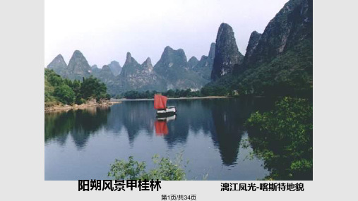 岩溶地貌资料PPT课件