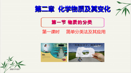 课件简单分类法及其应用_人教版必修一PPT课件_优秀版