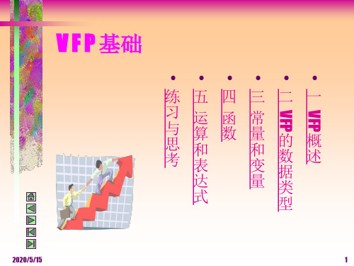 VFP的数据类型.ppt