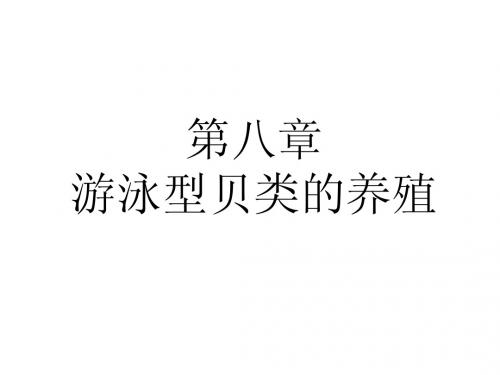 第八章 游泳型贝类的养殖