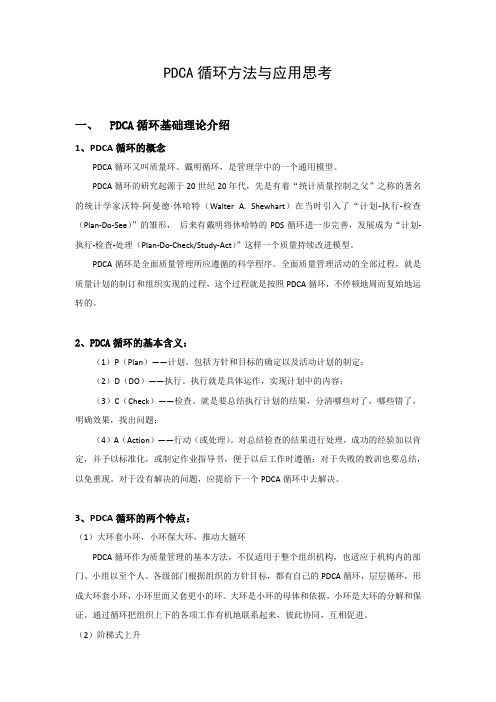 PDCA方法