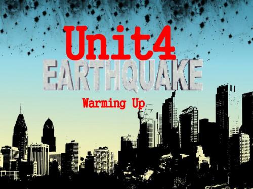 高中英语课件新人教版高一英语必修一-unit-4-warming-up
