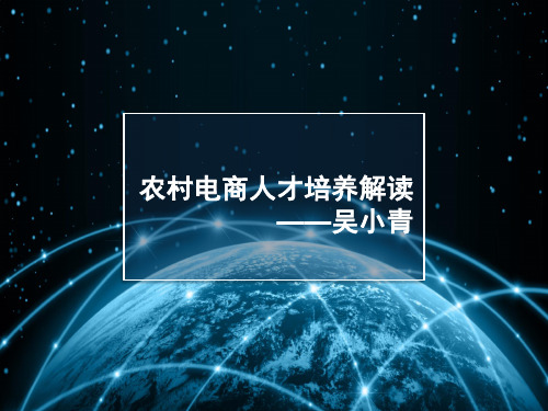 农村电商人才培养解析