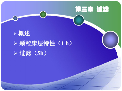 第二节颗粒床层的特性w