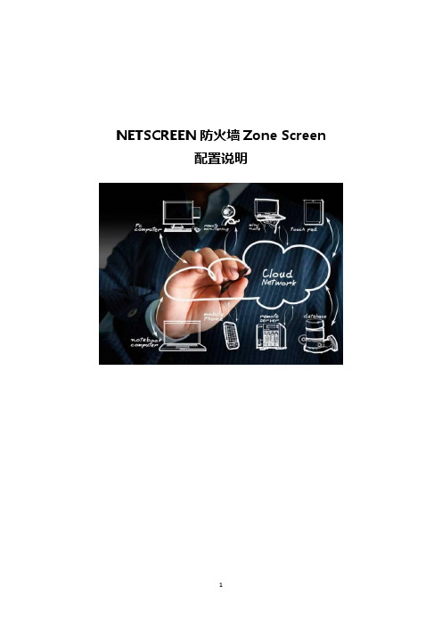 NETSCREEN防火墙ZONE SCREEN配置说明