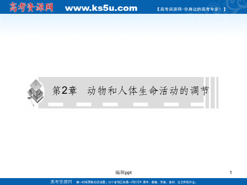 生物高考一轮复习课件：必修3第2章动物和人体生命活动的调节第1节