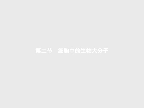 学考优化指导2018秋生物必修1课件：2.2.1 生物大分子的基本骨架、糖类和脂质的种类和功能