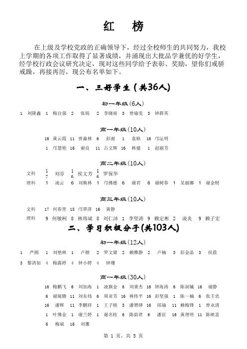在上级及学校党政的正确领导下