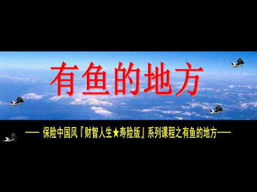 保险大单话术分析