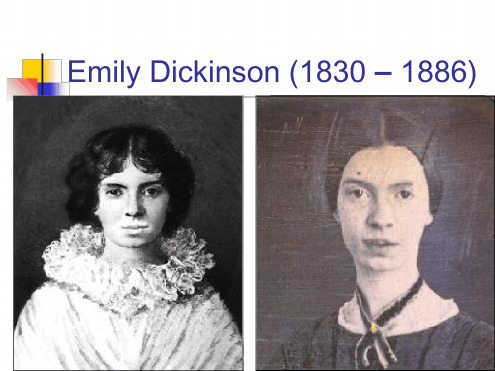 EmilyDickinson迪金森作家及作品介绍