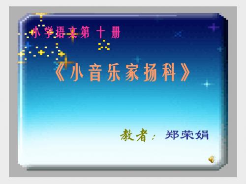 小音乐家杨科