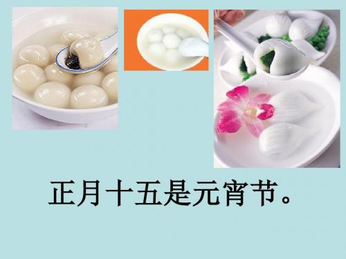 一年级下册语文闹花灯沪教版