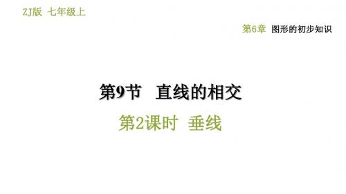 6.9.2垂线