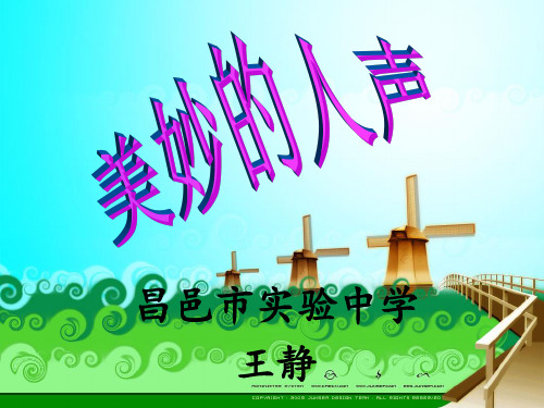 美妙的人声课件汇编