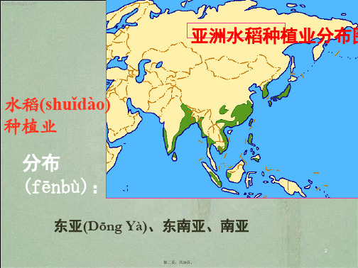KSU名校推荐河北省定州中学高一地理湘教版必修二课件农业地域类型