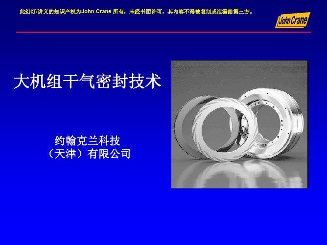 约翰克兰干气密封资料