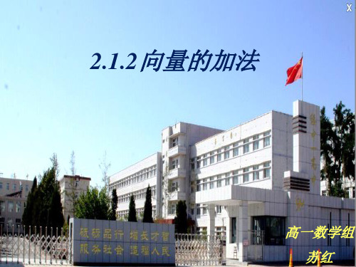 向量的加法