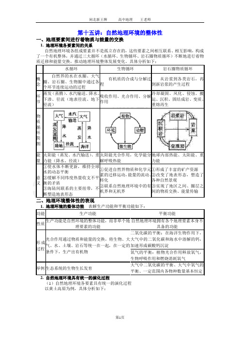 新王牌高中闸北自然地理环境地理补习班