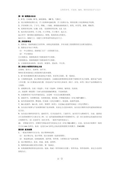 cad制图基本知识