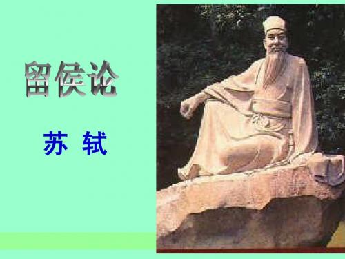 《留侯论》丁勇