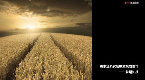 南京汤泉农场概念规划设计