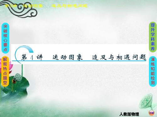 届高考物理一轮专题复习14运动图像追及与相遇问题(人教版)docPPT课件
