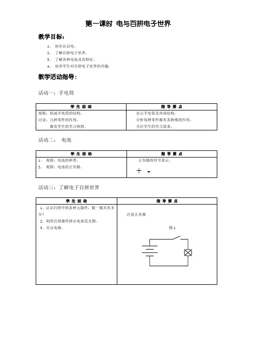 1 电与百拼电子世界