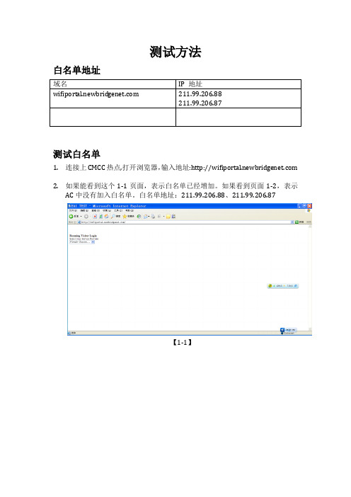 IPASS测试方法