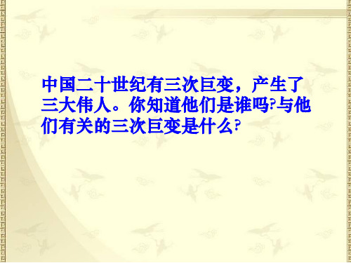 中国的时局与辛亥革命分析
