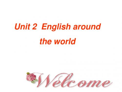  Unit 2  English  around the world-reading-课件 (4)