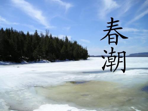 北师大第八册公开课《春潮》