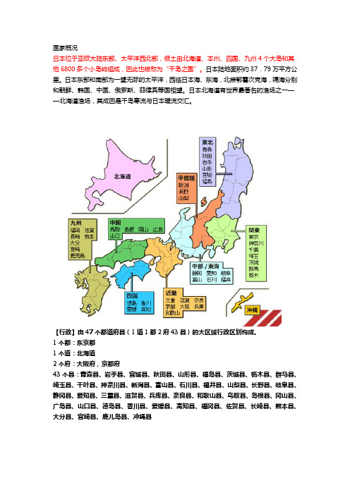 日本国家相关概况解读