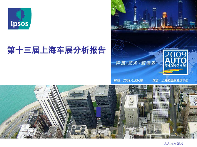 第十三届上海车展分析报告