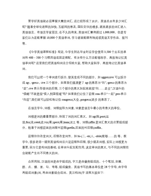 构词法与单词记忆.