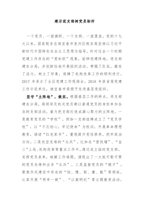 《党建经验(总结)材料汇编》(涵盖机关、企业、非公、农村)
