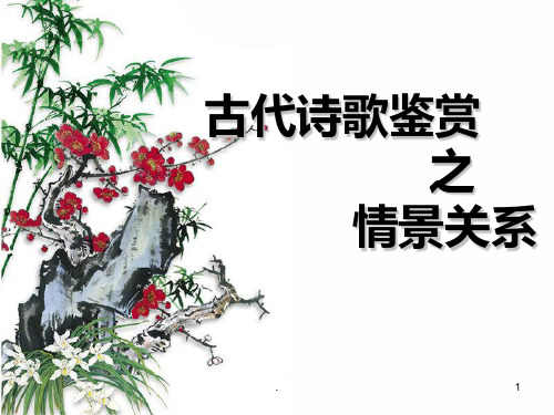 诗歌鉴赏之情景关系PPT课件