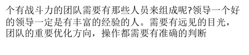 SEO团队成员及成员工作职责