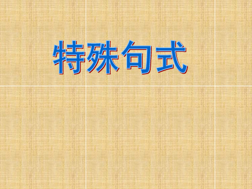 高三语文文言文复习《特殊句式》课件 (共14张PPT)