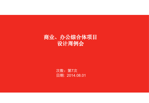 建筑园林景观小区商业房地产规划设计周例会报告模板(9)